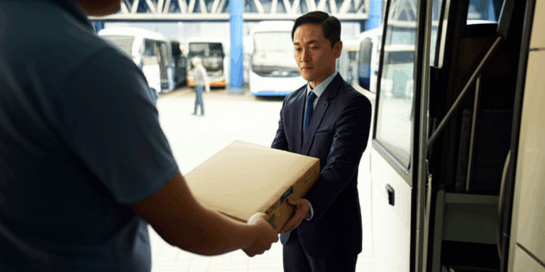 강릉시 성산면 금산리에서 양양터미널택배 로 부산시 사상구 괘법동 부산서부버스터미널퀵 으로 고속버스택배 당일배송 후기
